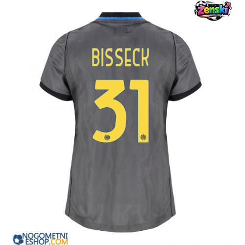 Ženski Nogometni dresi Inter Milan Yann Bisseck #31 Tretji 2026-27 Kratek Rokav